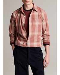 Vince - Townes Plaid Cotton Button-Front Shirt - Lyst