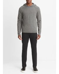 Vince - Wool Cashmere Pullover Hoodie - Lyst