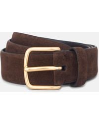 Vince - 32Mm Suede Belt - Lyst