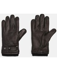 Vince - Leather Wrist-Strap Glove - Lyst
