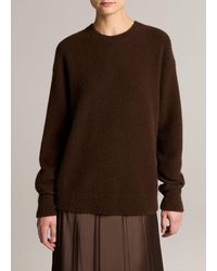 Vince - Plush Cashmere Crew Neck Sweater - Lyst