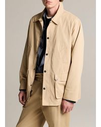Vince - Lightweight Cotton Barn Jacket - Lyst