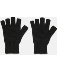 Vince - Plush Cashmere Rib-Knit Fingerless Glove - Lyst