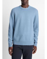 Vince - Wool-Cashmere Crew Neck Sweater - Lyst