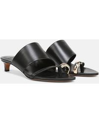 Vince - Suzie Leather Heeled Sandal - Lyst
