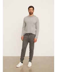vince cashmere joggers