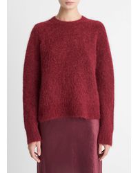 Vince - Crew Brushed Sweater - Lyst