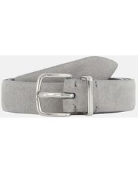 Vince - Kaia 25Mm Suede Belt - Lyst