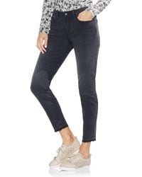 vince camuto angled hem jeans