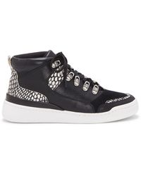 vince camuto high top sneakers