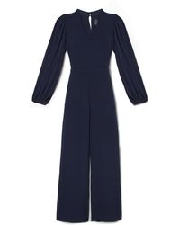 vince camuto cutaway chiffon jumpsuit