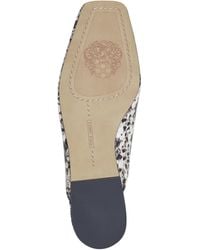 vince camuto white mules