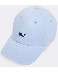 Vineyard Vines Girls Gingham Baseball Hat DEEP BAY Hat Cap $28 NWT Blue
