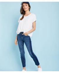 Vineyard Vines Denim Straight Crop 