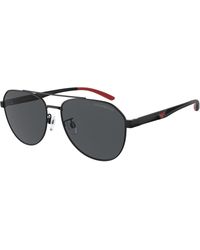 Emporio Armani - Ea2129D 300187 Sunglasses Metal Pilot Normal - Lyst