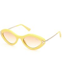 PUCCI - Ep0223 39F Sunglasses Acetate Geometric Normal Shaded - Lyst