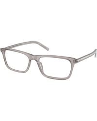 Prada - Pr D13V 10J1O1 Optical Frames Acetate Transparent Squared Normal - Lyst