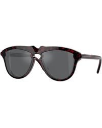 Burberry - Be4417U 41036G Sunglasses Acetate Pilot Mirrored - Lyst
