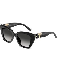 Tiffany & Co. - Tf4239U 80013C Sunglasses Acetate Squared Normal Shaded - Lyst