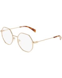 Liu Jo - Lj2179 714 Optical Frames Metal Squared Normal - Lyst