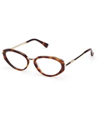 Max Mara - Mm5185 052 Optical Frames Acetate Cat Eye Normal - Lyst