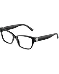 Tiffany & Co. - Tf2245 8001 Optical Frames Acetate Transparent Squared Normal - Lyst