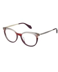 Blumarine - Vbm170S 0Aq8 Optical Frames Acetate Pantos - Lyst
