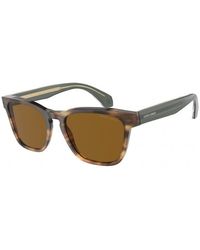Giorgio Armani - Ar8155 594233 Sunglasses Plastic Squared - Lyst