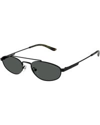 Emporio Armani - Ea2157 300187 Sunglasses Metal Pilot Normal - Lyst