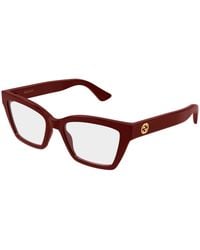 Gucci - Gg1715O 016 Optical Frames Injected Transparent Cat Eye - Lyst