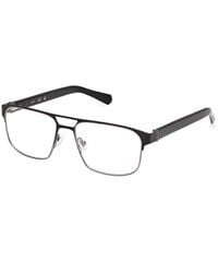 Guess - Gu50367 2 Optical Frames Metal Squared Normal - Lyst