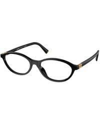 Miu Miu - Mu 09Xv 16K1O1 Optical Frames Acetate Transparent Round Normal - Lyst