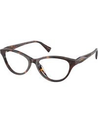 Ralph Lauren - Ra7197U 5003 Optical Frames Acetate Transparent Cat Eye Normal - Lyst