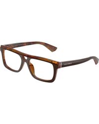 Dolce & Gabbana - Dg3431 3456 Optical Frames Acetate Squared Normal - Lyst
