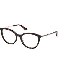 Guess - Gu50171 052 Optical Frames Metal Cat Eye Normal - Lyst