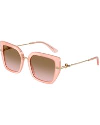 Dolce & Gabbana - Dg4474 343611 Sunglasses Acetate Butterfly Normal Shaded - Lyst