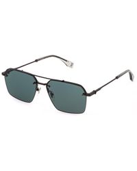 Police - Splq90 Force 9 672 Sunglasses Metal Squared Anti-Glare - Lyst