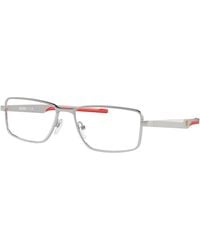 FERRARI SCUDERIA - Fz7004 103 Optical Frames Metal Squared Normal - Lyst