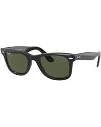 Ray-Ban - Rb2140f Original Wayfarer Photochromic Low Bridge Fit Sunglasses - Lyst
