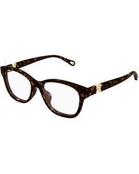 Chloé - Ch0336Oa 002 Optical Frames Acetate Transparent Cat Eye - Lyst
