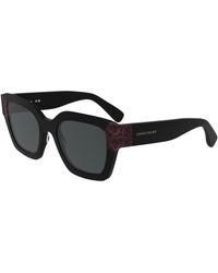 Longchamp - Lo771S 013 Sunglasses Acetate Squared Normal - Lyst