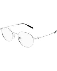 Montblanc - Mb0317Oa 001 Optical Frames Titanium Transparent Round - Lyst