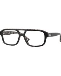 DIESEL - Dl4029U 2068 Optical Frames Acetate Transparent Pilot Normal - Lyst