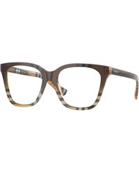 Burberry - Be2438 4202 Optical Frames Acetate Squared Normal - Lyst