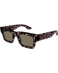 McQueen - Am0508S 002 Sunglasses Acetate Cat Eye - Lyst
