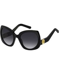 Marc Jacobs - Marc 808/S 807/9O Sunglasses Acetate Butterfly Normal Shaded - Lyst