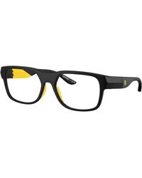 FERRARI SCUDERIA - Fz8030U 504 Optical Frames Injected Transparent Geometric Normal - Lyst