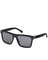 Guess - Gu00166 01A Sunglasses Injected Smoke Squared Normal - Lyst