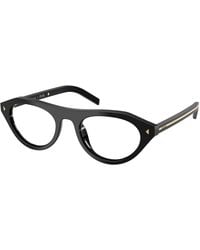 Prada - Pr B15S 16K60K Sunglasses Acetate Transparent Geometric Normal - Lyst
