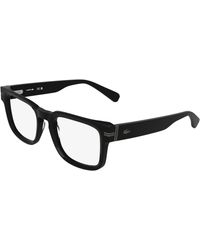 Lacoste - L4016 001 Optical Frames Acetate Squared Normal - Lyst